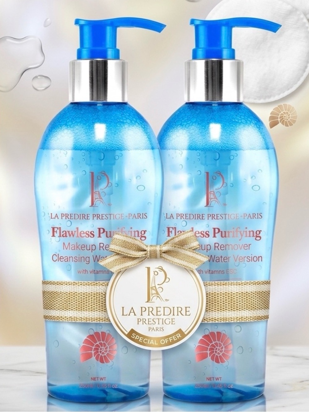 🔥Predire Flawless Purifying Makeup Remover BUNDLE OF 2 ~ Retail $320🔥